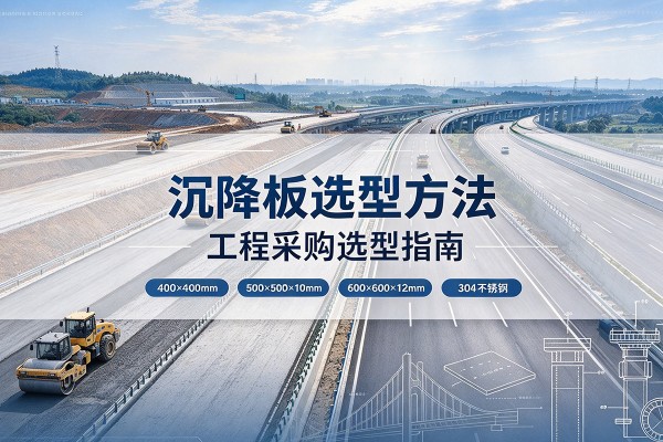 婺源沉降板选择方法