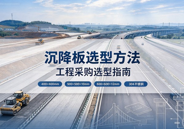 婺源沉降板选择方法